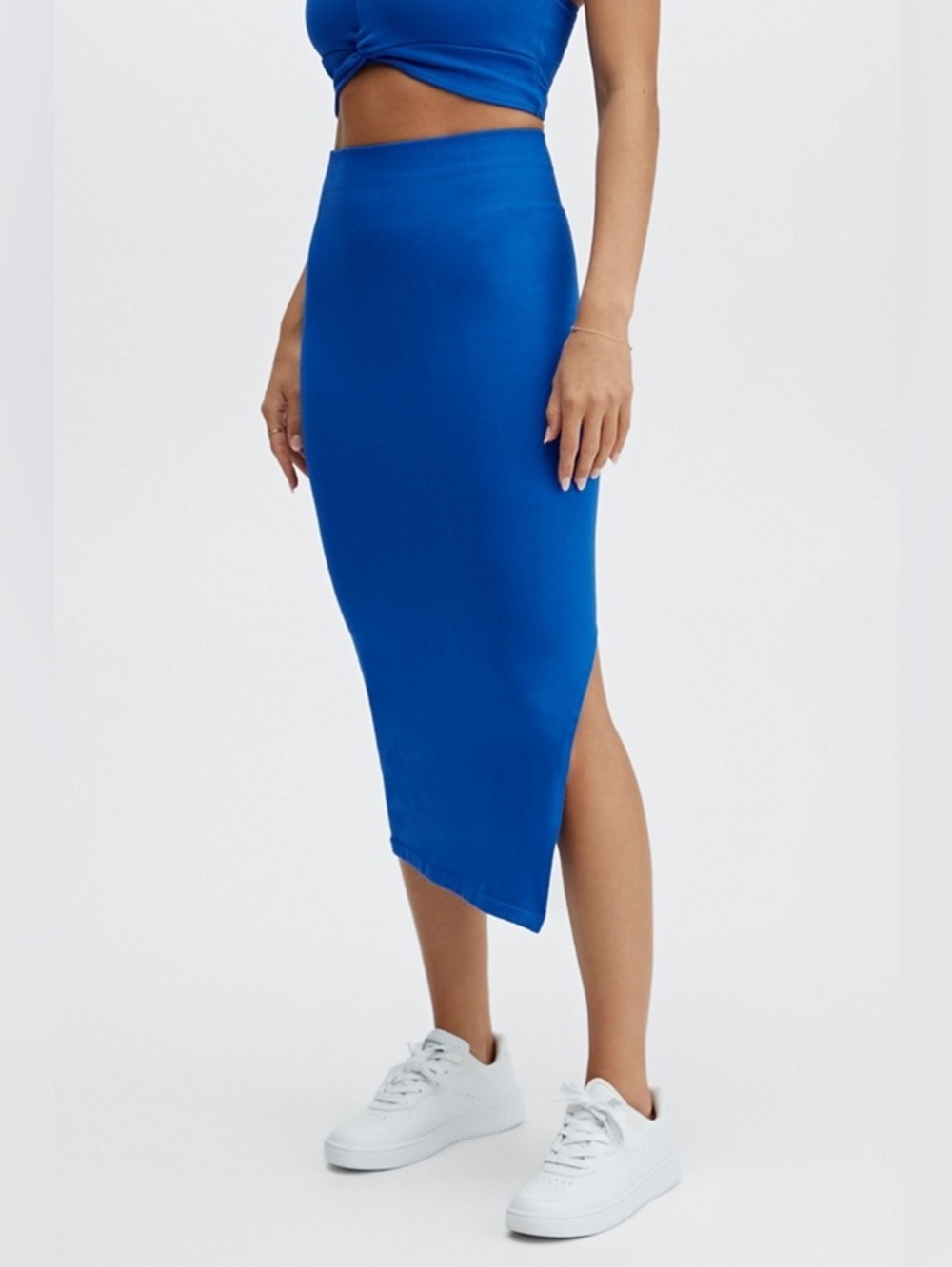 Fabletics Cobalt Midi Skirt